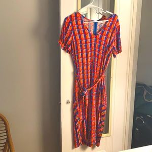 Multicolor Aryessa dress from anthropologie, in good condition